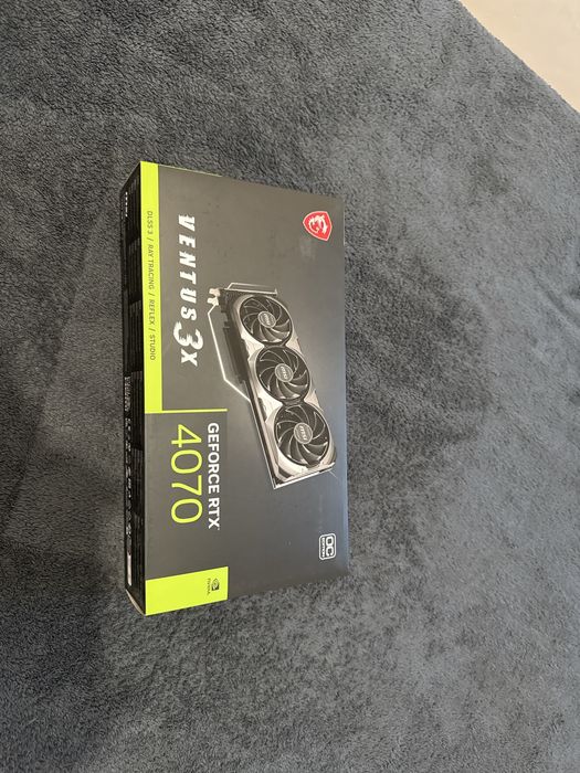 Rtx 4070 Msi Ventus с улучшенным охлаждением