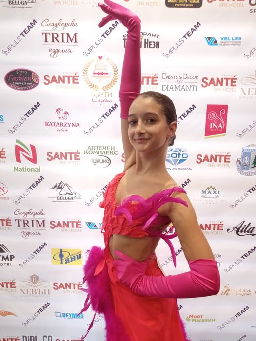 Рокля за латино танци