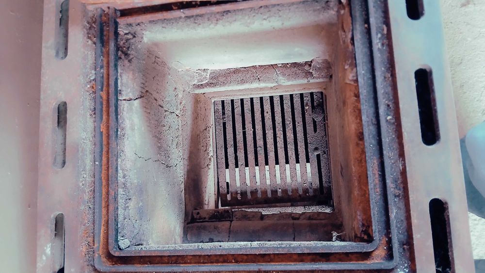 Печка,немска на твърдо гориво