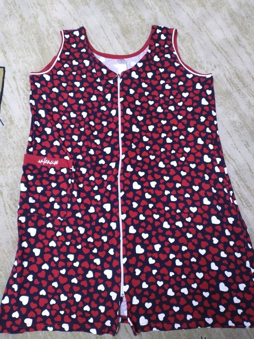 Халаты трикотаж велюр 50-52