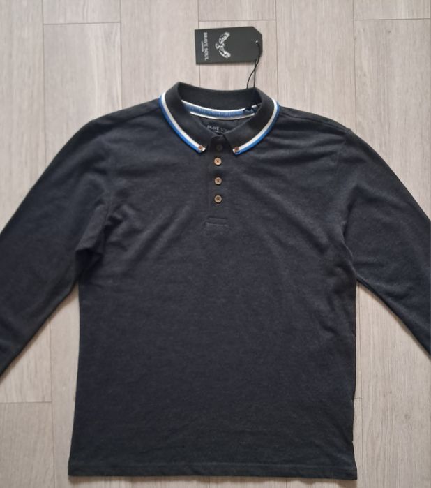 Мъжка памучна блуза с яка BRAVE SOUL , размери - M, L , XL и XXL.