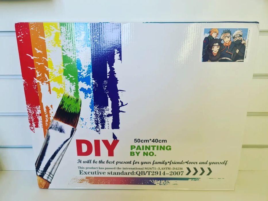 картина по номерам Наруто