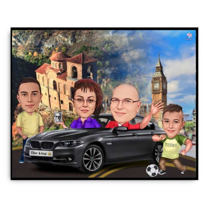 дигитални карикатури