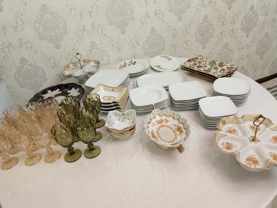 Тарелки разные продам