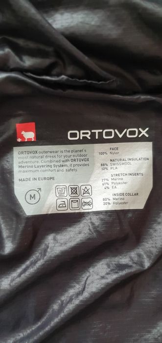 Geaca  ORTOVOX merino marimea M