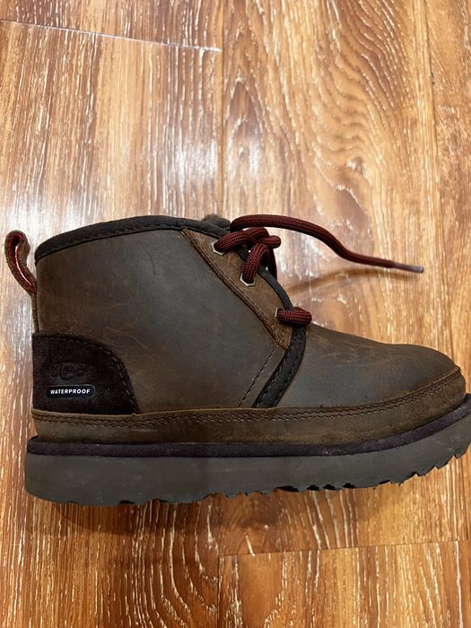 UGG  с мехом из кожы