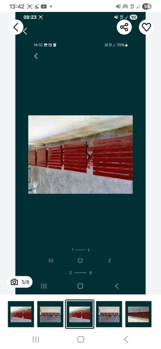 Scaunele pliabile din lemn .