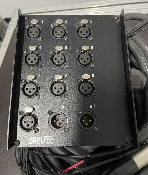 Cablu multicore analogic Pro Snake, 10 m, 10 in/2 out