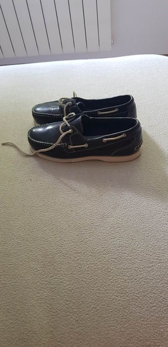 Mocasini Timberland originali din piele, bleumarin