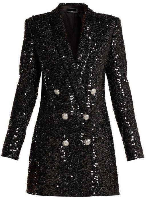 Rochie sacou cu paiete