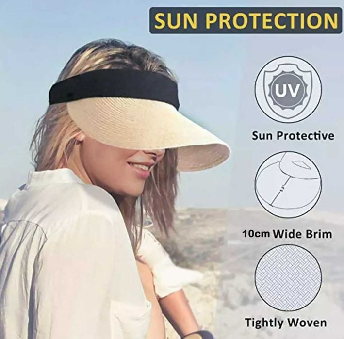 шляпа от солнца соломенная