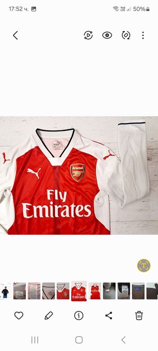 Puma Arsenal-Ориг.детска тениска