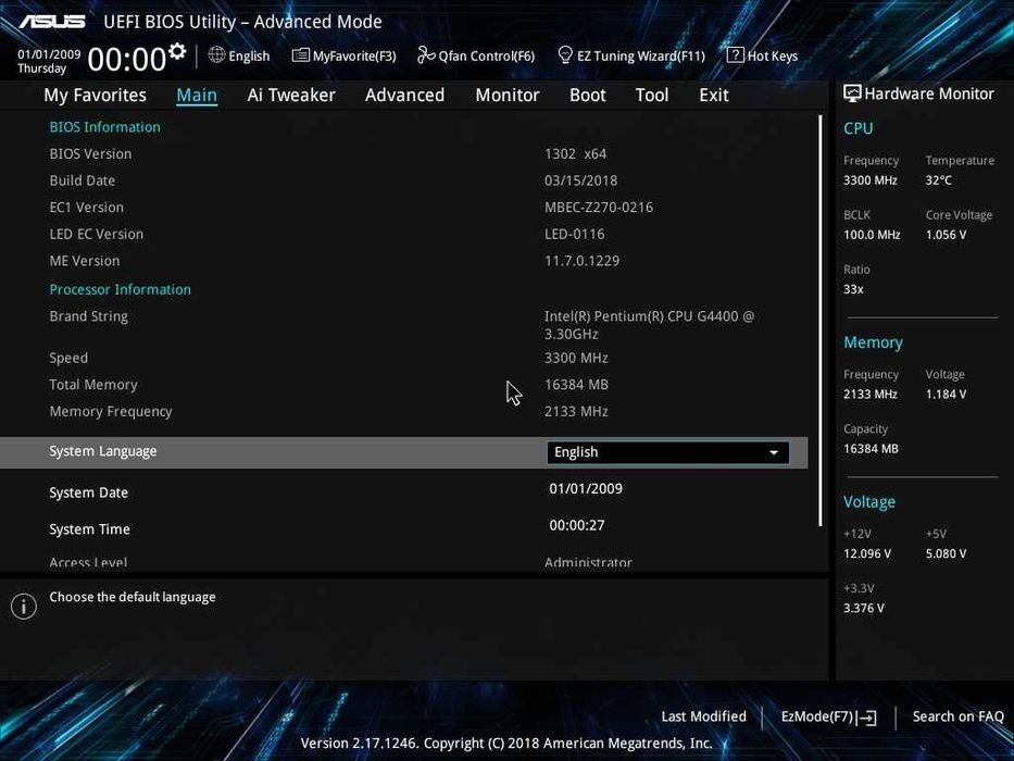 Дъно Дънна платка ASUS PRIME Z270-A Z270 1151 DDR4 OVERCLOCK