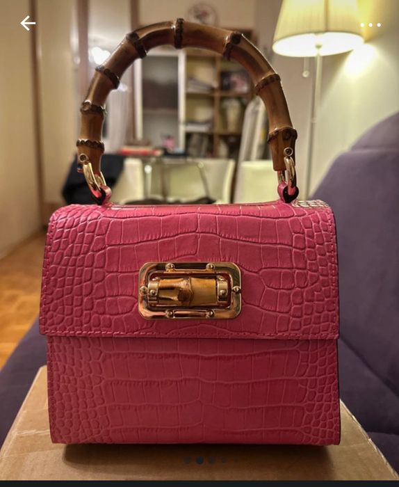 Geantă din piele naturală