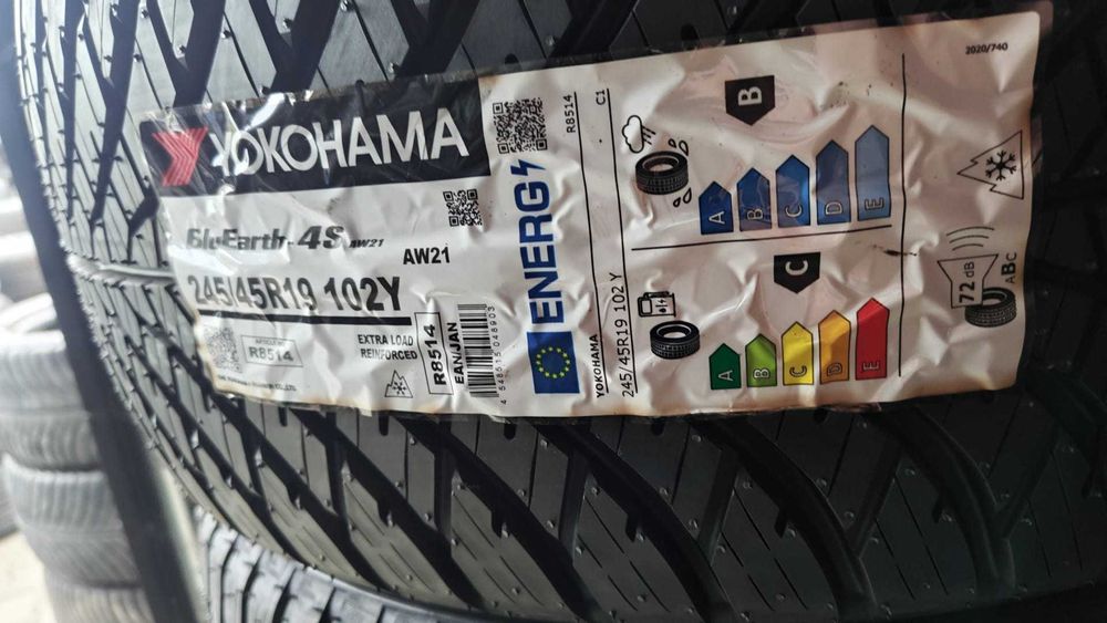245 45 19 Anvelope All Season Noi M+S Yokohama BluEarth-4S  275 40 19