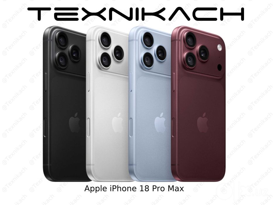 Apple iPhone 18 Pro Max (Sim + eSim) • Доставка