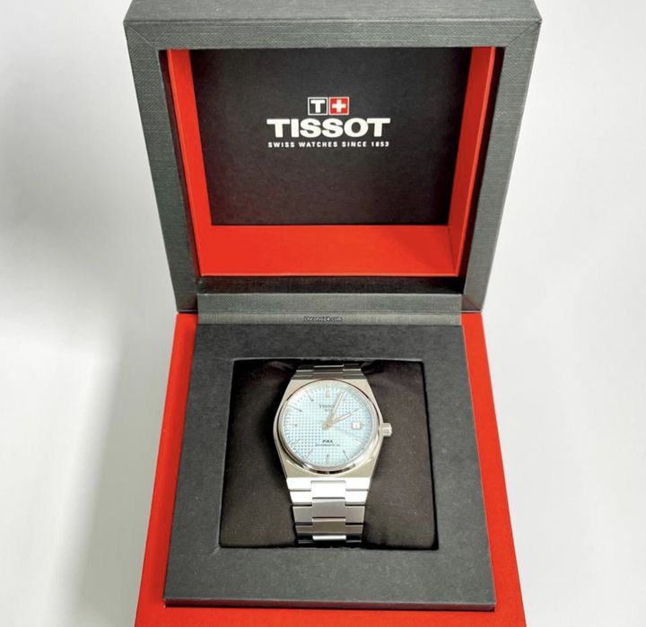 Tissot Prx Ice blue PowerMatic 80