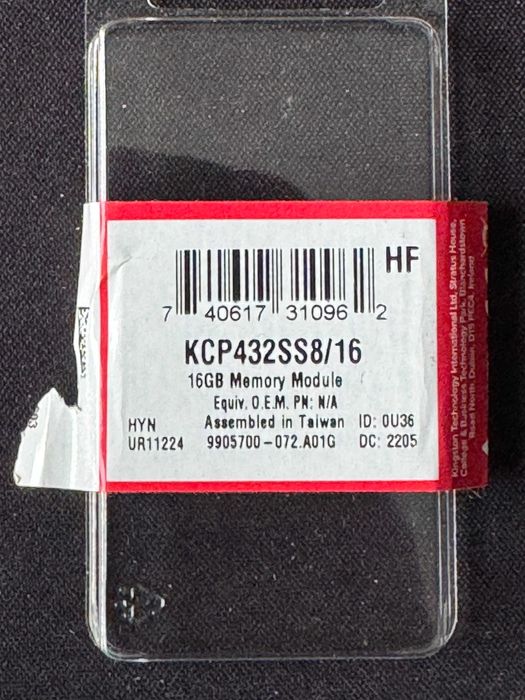 Memorie RAM laptop 16GB DDR4 3200MHz Single Rank