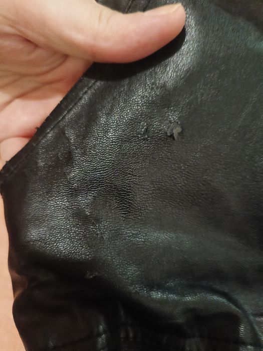 Юбка кож.зам размер S