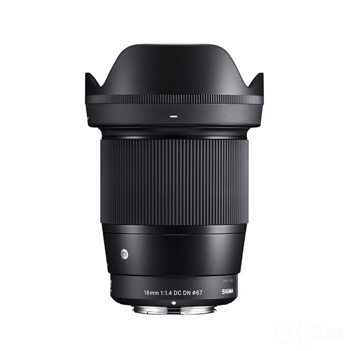 Sigma 16 mm obektiv f/1.4 Sony E-mount