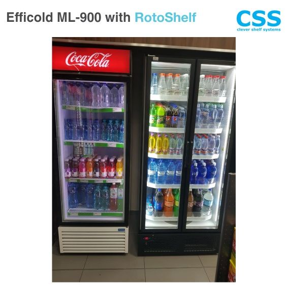 Vitrina băuturi rotativa AHT ML-900 / NOU / 91 cm L