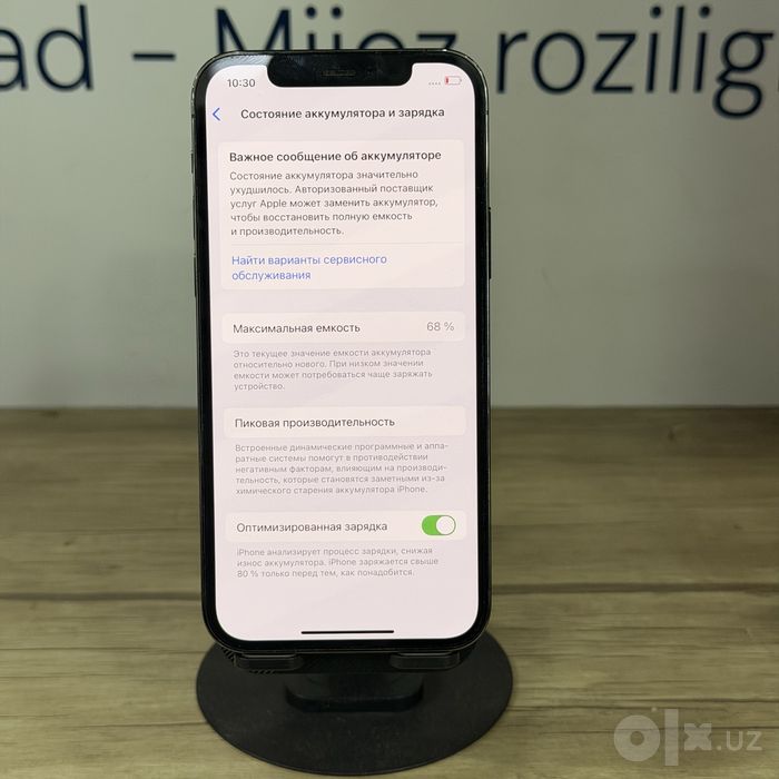 Iphone 12 Pro black Nasiya bor