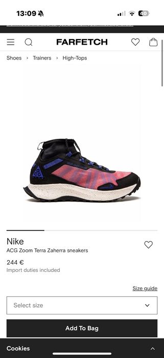 Nike ACG zoom terra