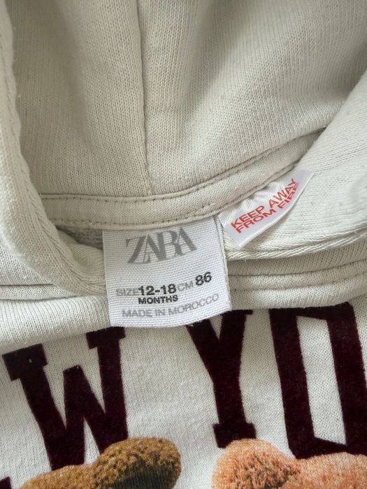 Толстовки Zara на девочку или мальчика