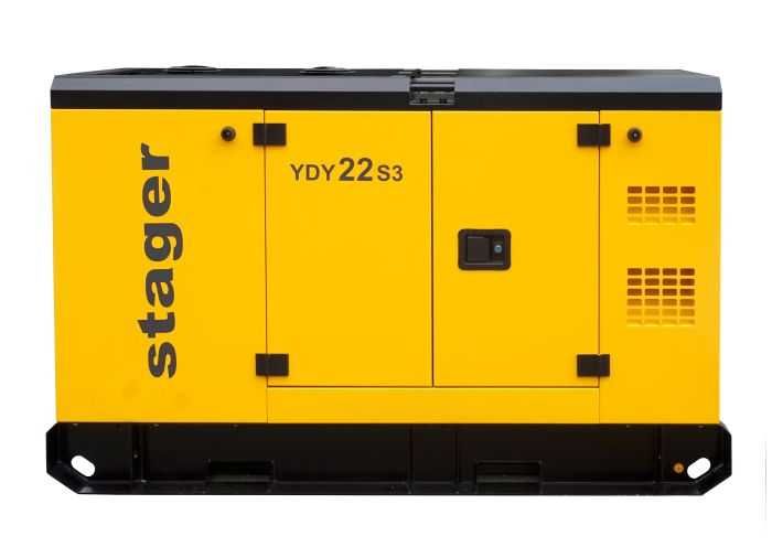 Generator Curent Stager YDY22S3 Putere 22kVA, 29A, 1500rpm, Trifazat
