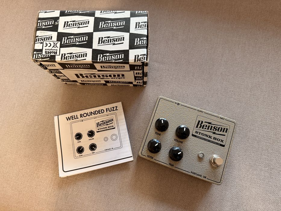 Pedala Fuzz Benson Amps Stonk Box – Boutique Germanium (Impecabila)
