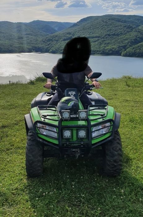 ATV Arctic Cat 700  4x4 inmatriculat numere negre