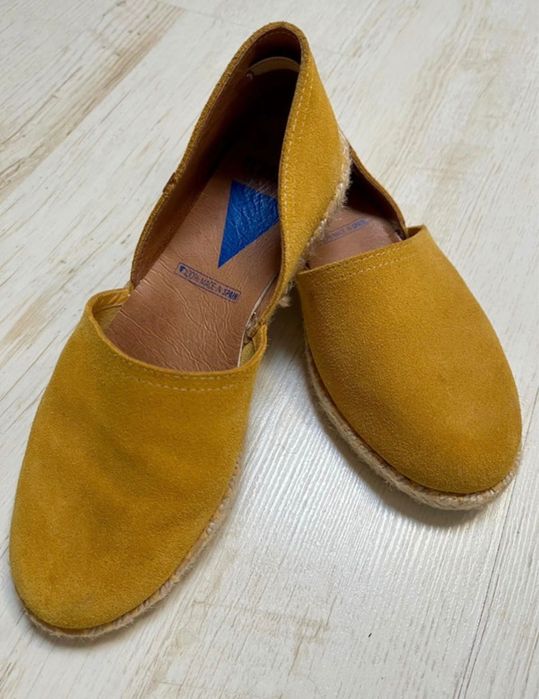 Espadrile Verbenas 38 piele naturala