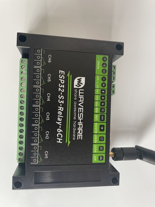 Modul de releu industrial cu 6 canale