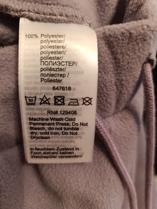 Pantaloni fleece de damă, măsură mare