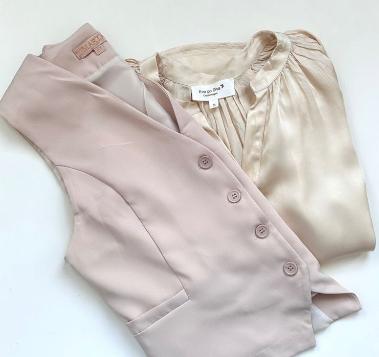 Кокетна туника Eva go Diva Copenhagen & елек към нея