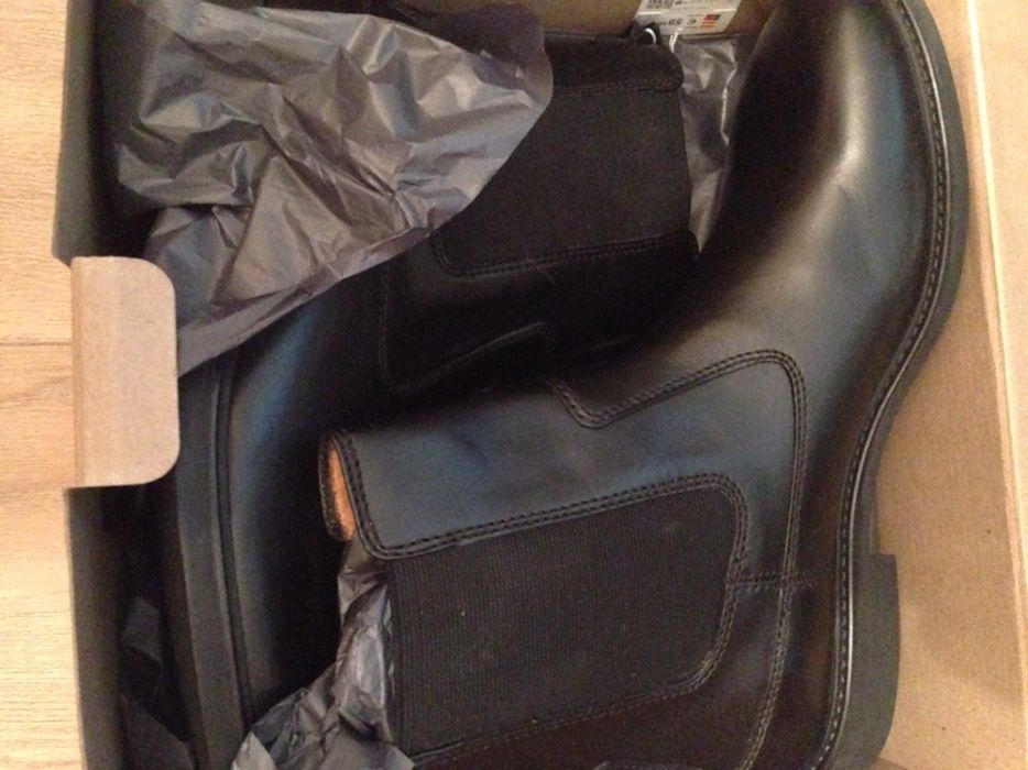 Продам кожаные сапоги