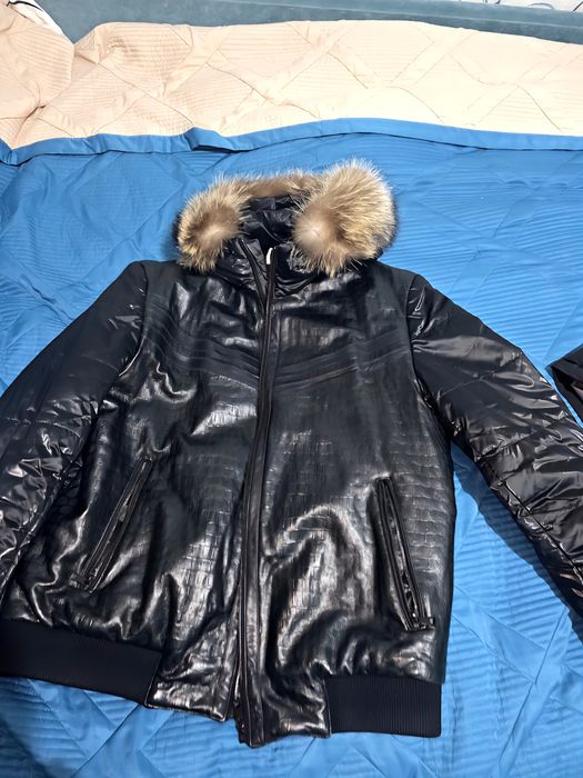 Кожаная куртка..