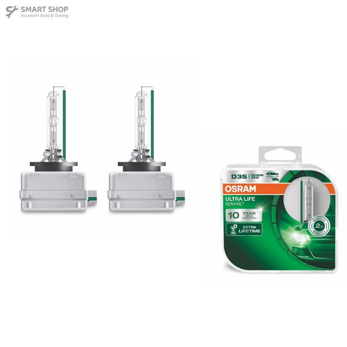 Set 2 Becuri Auto Xenon XENARC ULTRA LIFE D3S 66340ULT-HCB 35W