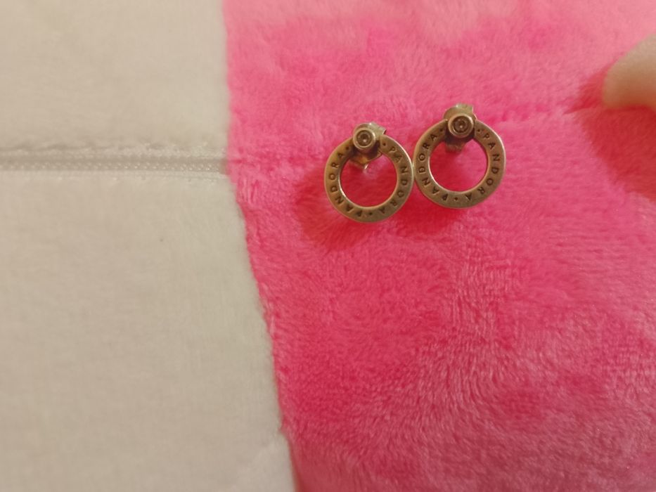 Серёжка Пандора серебро