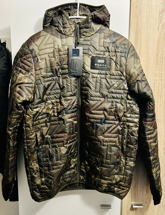 Jacheta Nash Zt Climate jacket pescuit crap feeder mar M noua