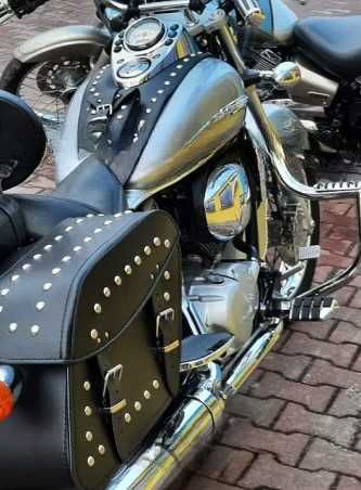 Coburi/Genti moto laterale piele Yamaha/Honda/Kawasaki/Suzuki/etc