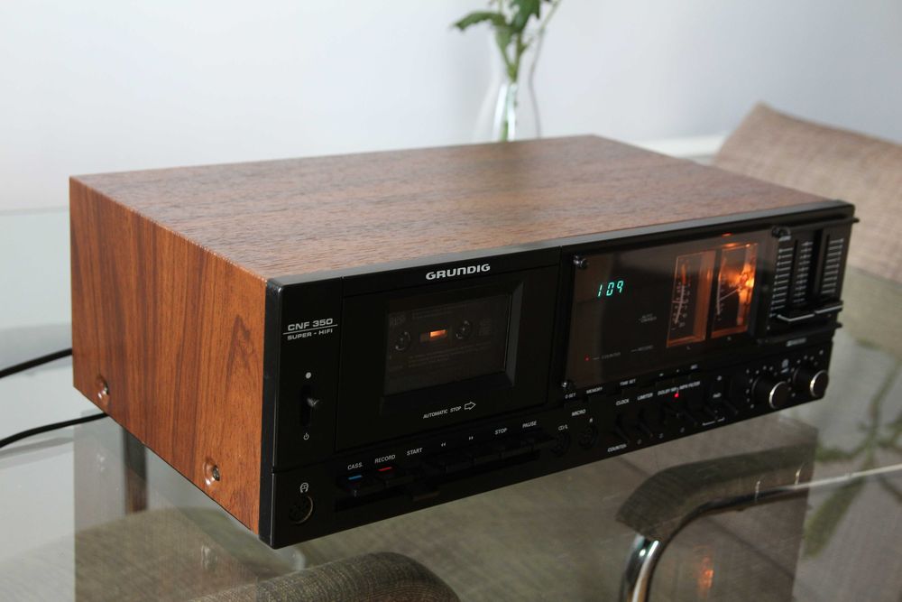 Grundig CNF 350 (Sanyo RD 5600) casetofon deck complet revizuit