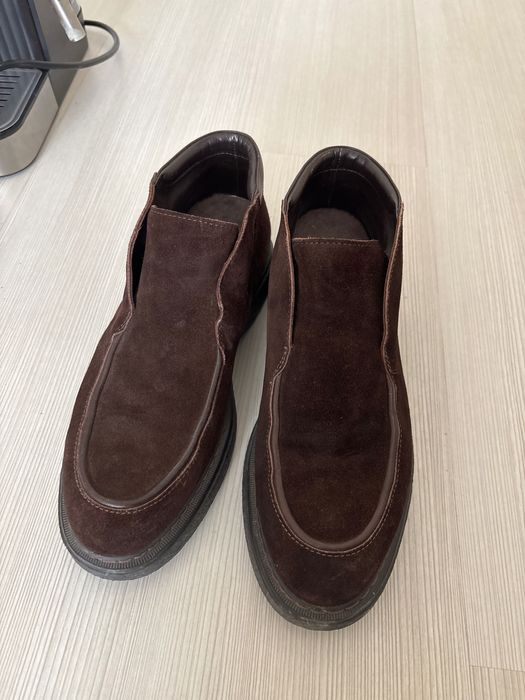 Мужская ботинка(замша)