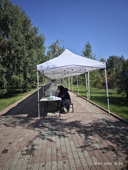 Аренда палаток 3*3 Белый