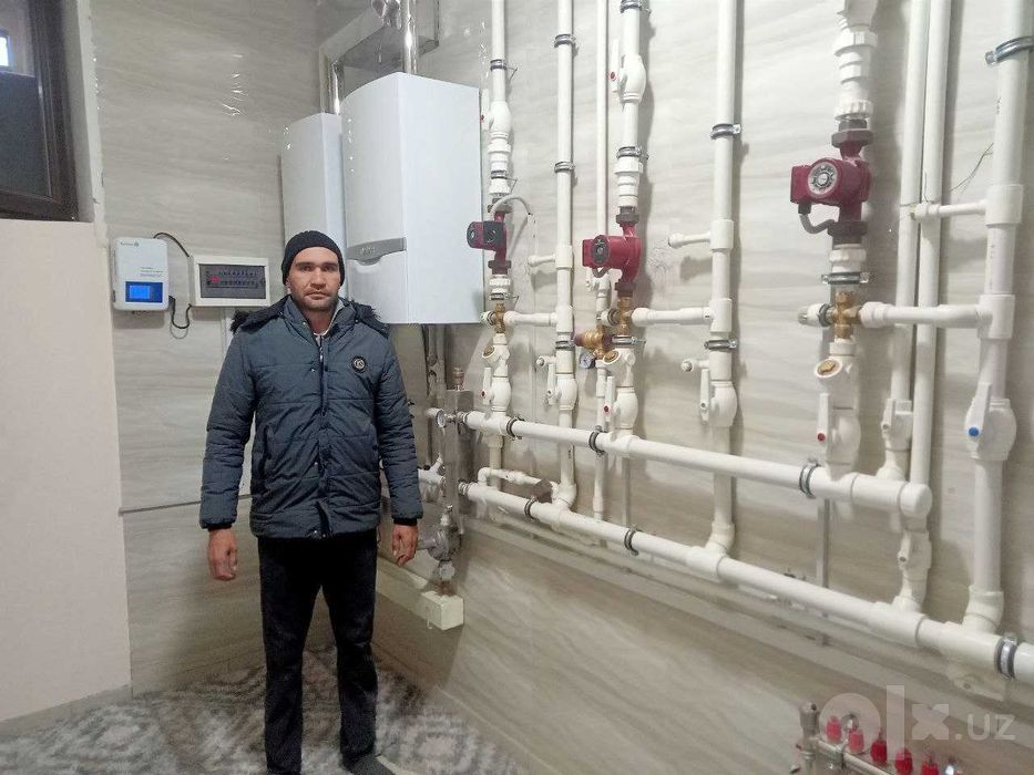 Сантехник в Ташкенте /Отопление/Santexnik