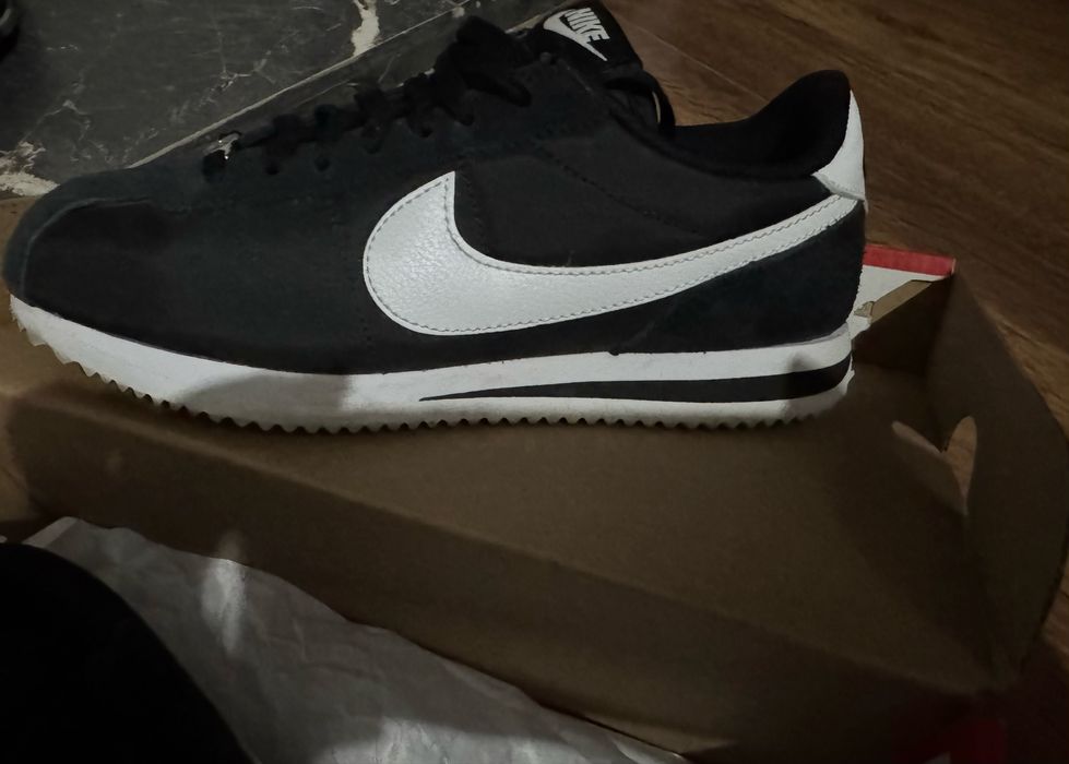 Nike Cortez в черном цвете