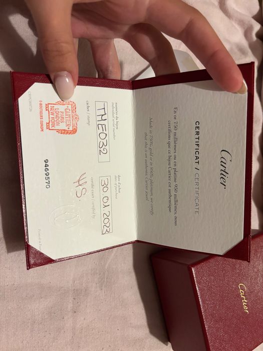 Cartier Juste un clou