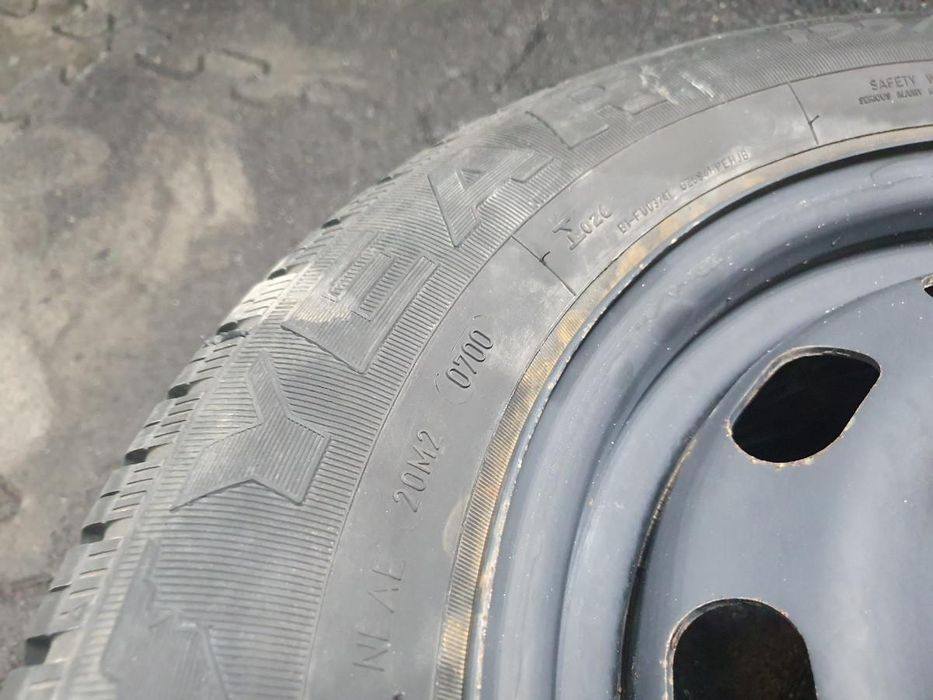 Roata De Rezerva 195/65 R15 Seat Toledo Ii (1M2) [ 1998 - 2006 ] Et38 Oem 1J0601027H / 1J0 601 027 H
