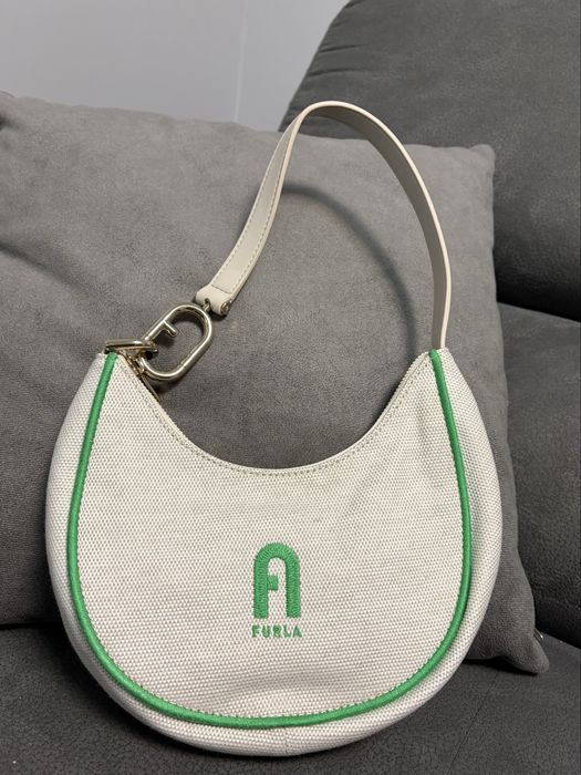 Furla Primavera бежова чанта