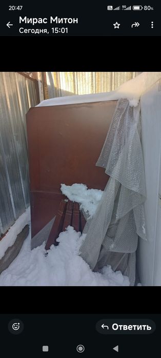 Стол обеденный, б/у, полностью из дерева